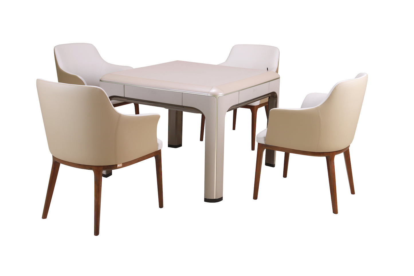 雀友 C680 瑪奇朵米 四腿麻將機 Macchiato Beige Color 4-Leg with Cover