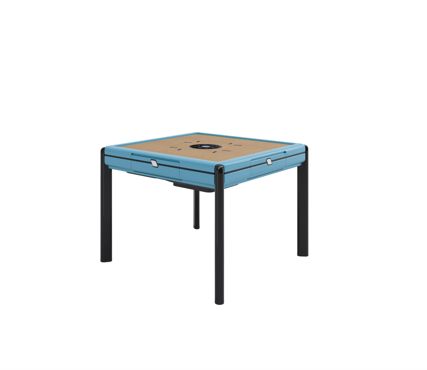 雀友 T100 海岸藍 四腿旋翼麻將機 (過山車) 附蓋板 Blue Color 4-Leg (Rollercoaster) with Cover