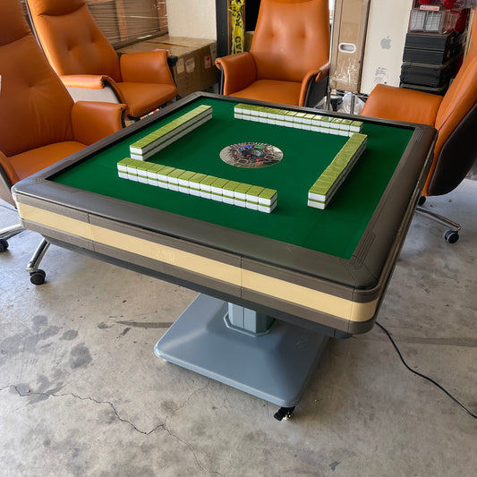 雀友 30週年紀念版 水墨灰 折疊麻將機 30th Special Edition Tan Grey Color Foldable