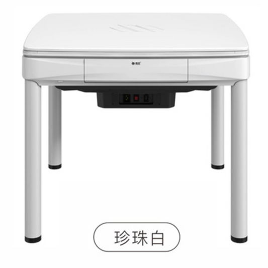 雀友 T100 陽光珍珠白 四腿旋翼麻將機 (過山車) 附蓋板 White Color 4-Leg (Rollercoaster) with Cover