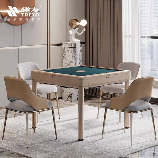 雀友 T180 雅韻香檳金 四腿旋翼麻將機 (過山車) 附蓋板 Champagne Gold Color 4-Leg (Rollercoaster) with Cover