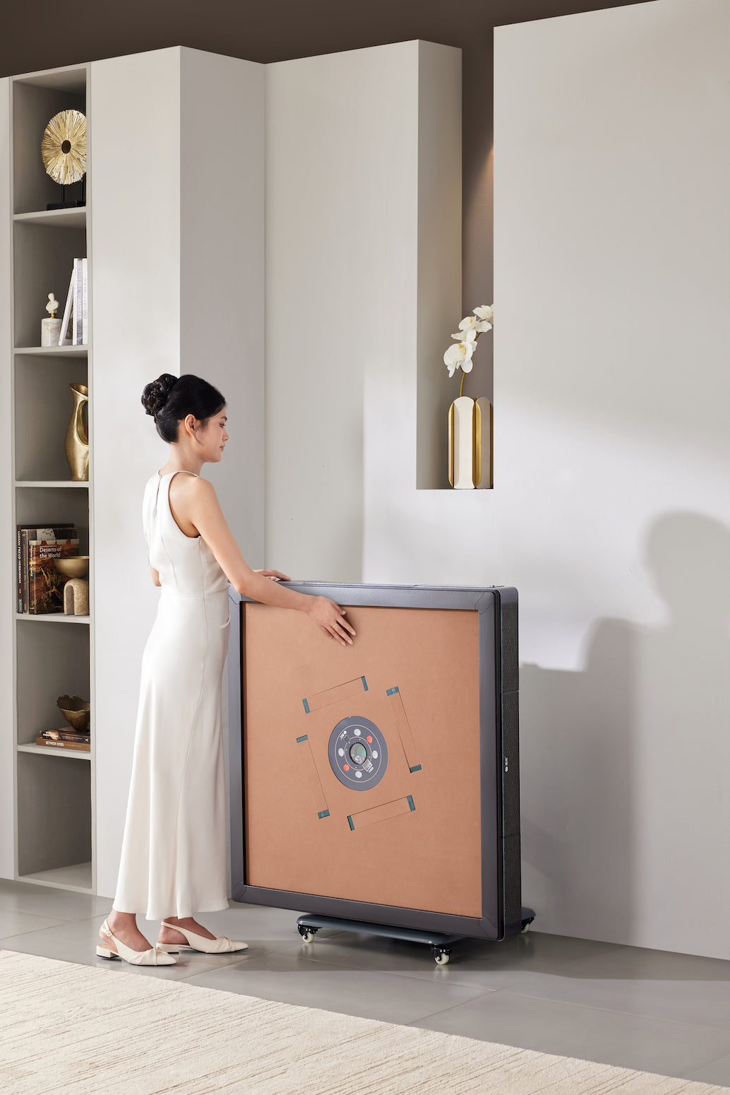 雀友 T160 光織格 折疊旋翼麻將機 (過山車) Black Color Foldable (Rollercoaster)