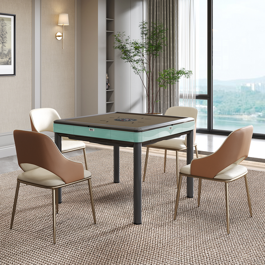 雀友 T30 薄荷綠 四腿旋翼麻將機 (過山車) 附蓋板 Mint Green Color 4-Leg (Rollercoaster)