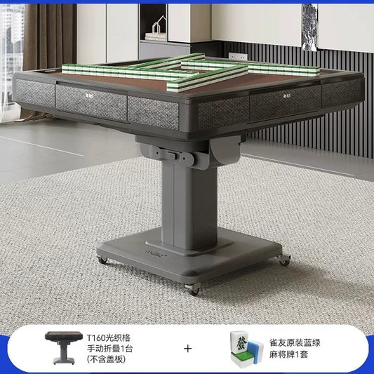 雀友 T160 光織格 折疊旋翼麻將機 (過山車) Black Color Foldable (Rollercoaster)