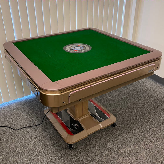 (42mm牌尺寸) C50S 土豪金 折疊麻將機(最後一台) 42mm Tile Size Gold Color Foldable(LAST ONE)