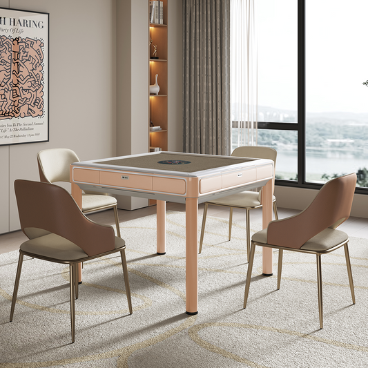 雀友 SV8 金棕色 四腿麻將機 Golden Brown Color 4-Leg with Cover