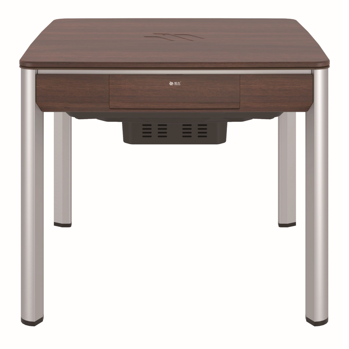 雀友 T160 44mm牌尺寸 紅胡桃木紋 四腿旋翼麻將機 (過山車) 附蓋板 Tile Size 44mm Walnut Wood Color 4-Leg (Rollercoaster) with Cover